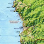 Map of Piha and coast