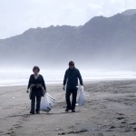 1611 food wrappers and 462 cigarette butts and more – cleaning up Piha beach