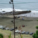 Is this a record? 16 boats off the beach