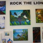 Rock the Lion on Gallery walls