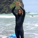 Rastovich welcomed to Piha after epic paddle protesting sea bed mining