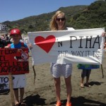 Protests against oil drilling in the Tasman Sea