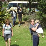 Waitakere Ranges Local Board guides walk to Kauri Die back areas