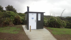 New  Mercer Bay Loop Track toilet